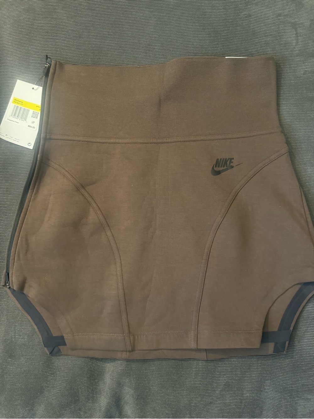 Nike Tech Women’s Brown High-Rise Athletic Skort